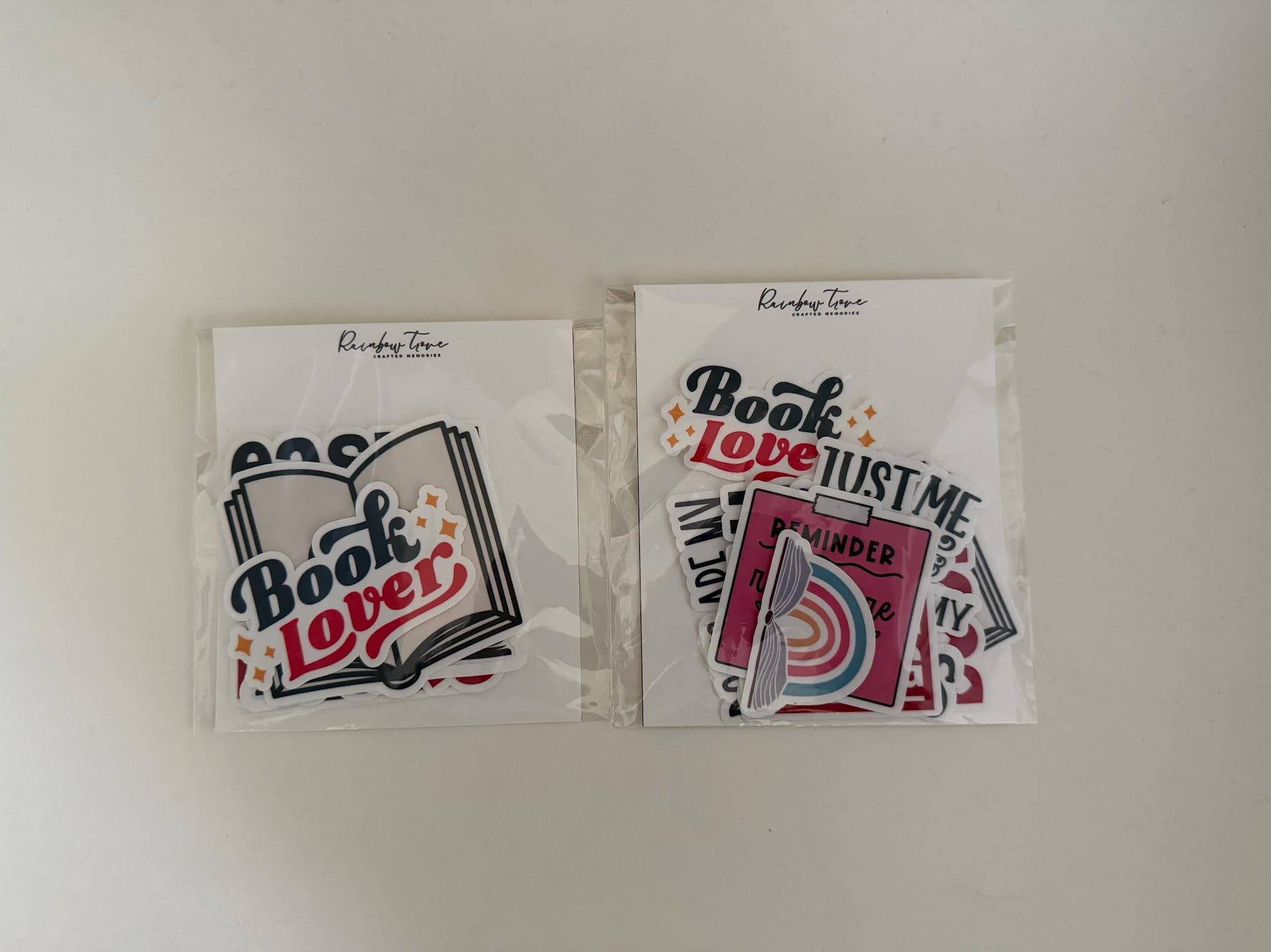Cozy Reader Sticker Pack