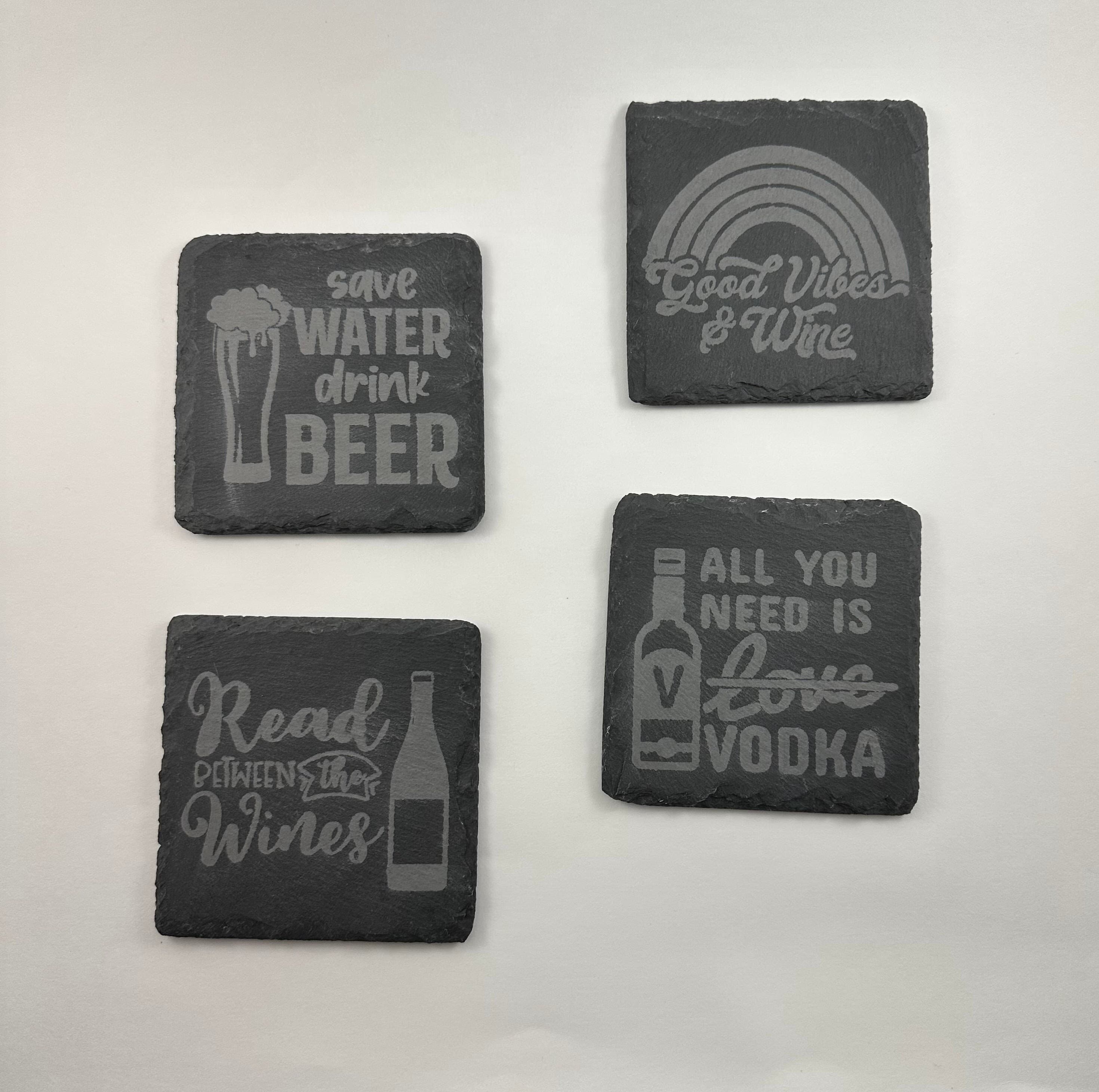 Personalized Slate Coasters